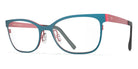 Blackfin® WILLOW BLF WILLOW 1151 52 - Green/Red Eyeglasses