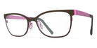 Blackfin® WILLOW BLF WILLOW 1298 52 - Brown/Magenta Eyeglasses