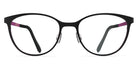 Blackfin® WINDSOR BLF Windsor 1597 52 - Matt Black/Deep Magenta Eyeglasses