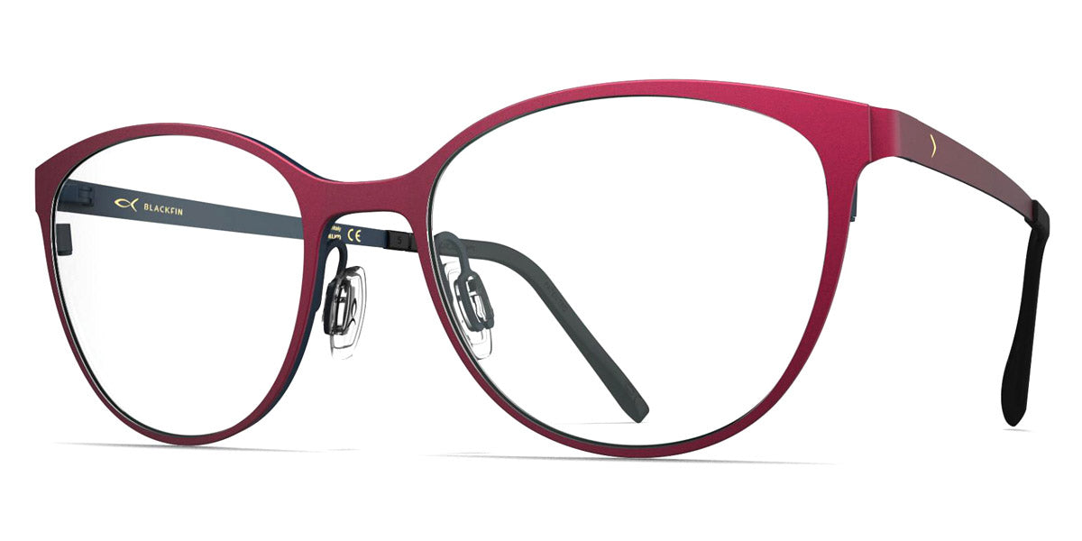 Blackfin® WINDSOR BLF Windsor 1667 52 - Burgundy Red/Shadow Dark Blue Eyeglasses