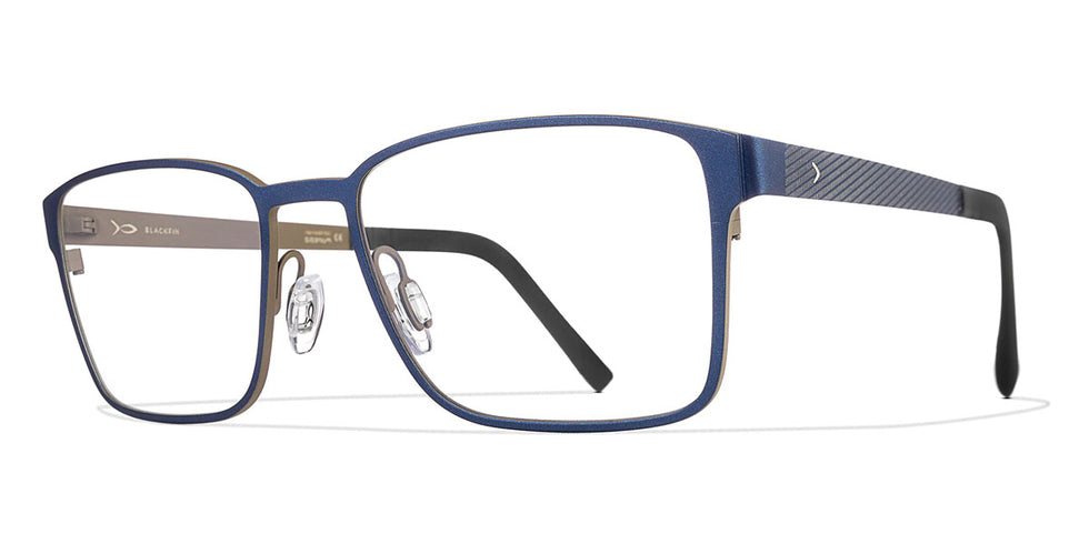 Blackfin® WORCESTER BLF WORCESTER 1196 55 - Blue/Dove Brown Eyeglasses