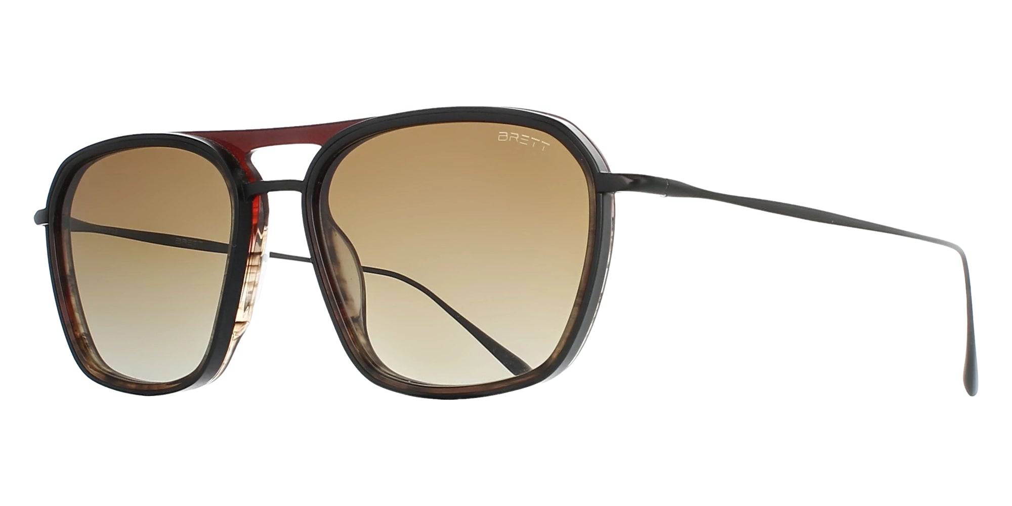 Brett® WYATT SUN BRTT WYATT SUN-C21-ST 57 - Burgundy Gradient Brown/Black - C21
