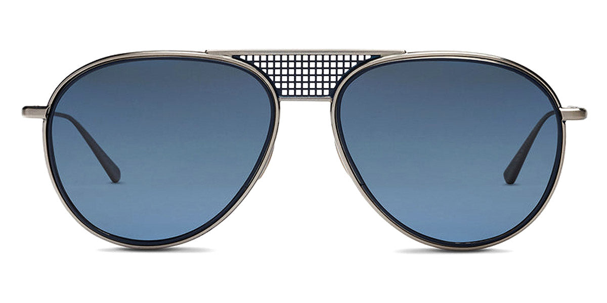 SALT.® X RADFORD RS-600 SAL X RADFORD RS-600 ASI 59 - Antique Silver/Indigo Blue/Polarized Denim CR-39 Lens Sunglasses