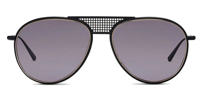 SALT.® X RADFORD RS-600 SAL X RADFORD RS-600 BSAS 59 - Black Sand/Antique Silver/Polarized Black CR-39 Lens Sunglasses