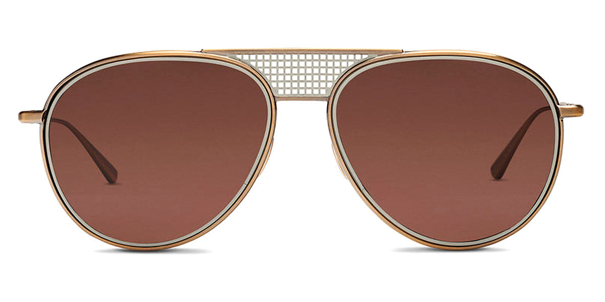 SALT.® X RADFORD RS-600 SAL X RADFORD RS-600 GL 59 - Gold Leaf/Polarized Crimson CR-39 Lens Sunglasses