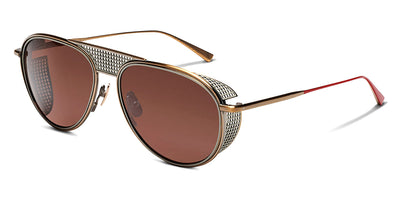 SALT.® X RADFORD RS-600 SAL X RADFORD RS-600 GL 59 - Gold Leaf/Polarized Crimson CR-39 Lens Sunglasses