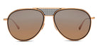SALT.® X RADFORD RS-600 SAL X RADFORD RS-600 JPS 59 - John Player Special/Polarized Amber Half Flash CR-39 Lens Sunglasses