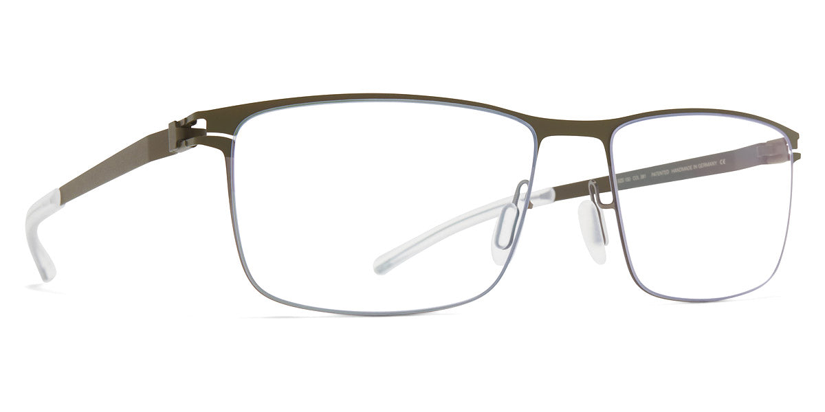 Mykita® XANDER MYK XANDER Shiny Graphite/Camou Green 55 - Shiny Graphite/Camou Green Eyeglasses