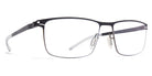 Mykita® XANDER MYK XANDER Shiny Graphite/Nearly Black 55 - Shiny Graphite/Nearly Black Eyeglasses