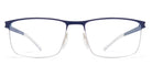 Mykita® XANDER MYK XANDER Silver/Navy 55 - Silver/Navy Eyeglasses