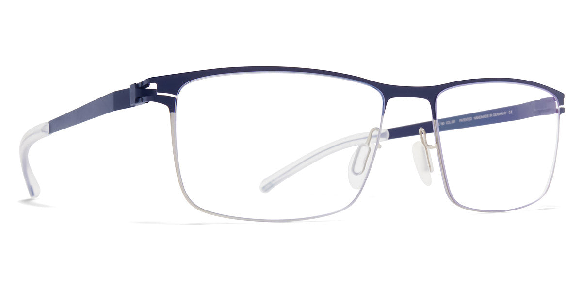 Mykita® XANDER MYK XANDER Silver/Navy 55 - Silver/Navy Eyeglasses