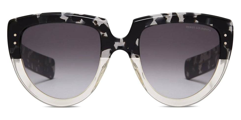 Oliver Goldsmith® Y-NOT OG Y-NOT Black Tortoise Champagne 55 - Black Tortoise Champagne Sunglasses