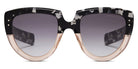 Oliver Goldsmith® Y-NOT OG Y-NOT Black Tortoise Pink Champagne 55 - Black Tortoise Pink Champagne Sunglasses