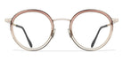 Blackfin® YATES BLF YATES 1416 46 - Amber Gold/Gradient Brown Eyeglasses