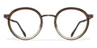 Blackfin® YATES BLF YATES 1417 46 - Brushed Brown/Gradient Brown Eyeglasses
