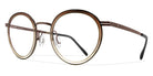 Blackfin® YATES BLF YATES 1417 46 - Brushed Brown/Gradient Brown Eyeglasses