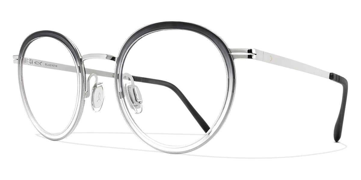 Blackfin® YATES BLF YATES 1419 46 - Silver/Gradient Smoke Eyeglasses
