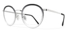 Blackfin® YATES BLF YATES 1419 46 - Silver/Gradient Smoke Eyeglasses