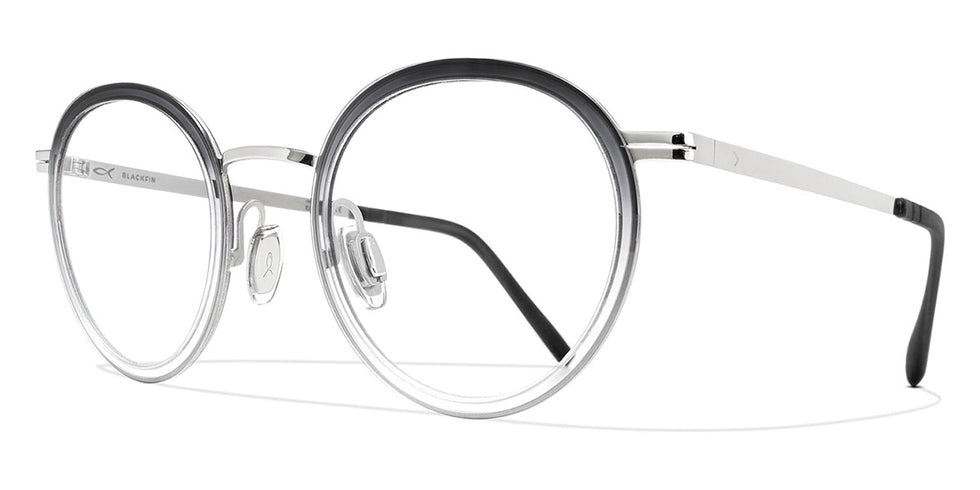 Blackfin® YATES BLF YATES 1419 46 - Silver/Gradient Smoke Eyeglasses