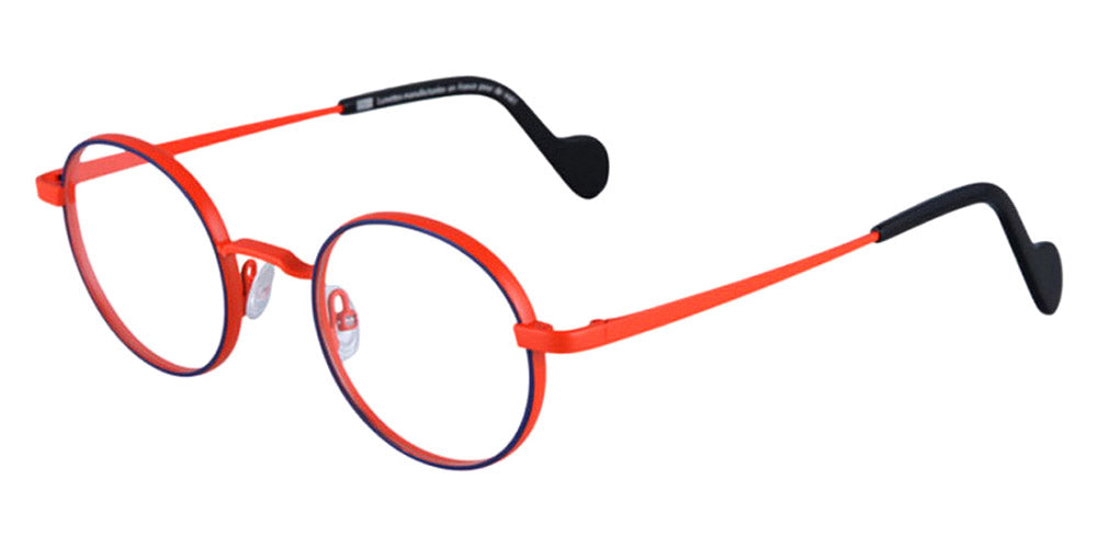 NaoNed® Yeched Mat NAO Yeched Mat 7771 45 - 7771 Peacock Blue/Gurvan Orange Eyeglasses