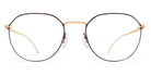 Mykita® YNGVE MYK YNGVE Champagne Gold/Dark Brown 48 - Champagne Gold/Dark Brown Eyeglasses