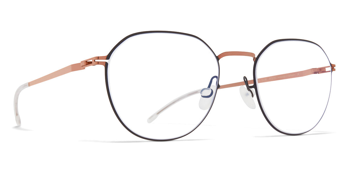 Mykita® YNGVE MYK YNGVE Shiny Copper/Black 48 - Shiny Copper/Black Eyeglasses