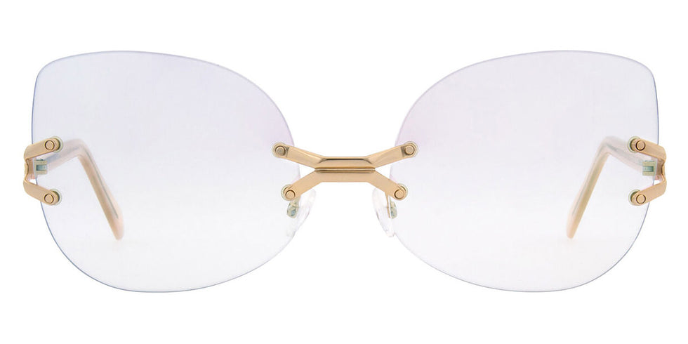 Andy Wolf® Yohkoh ANW Yohkoh 06 58 - Gold/Pink 06 Eyeglasses