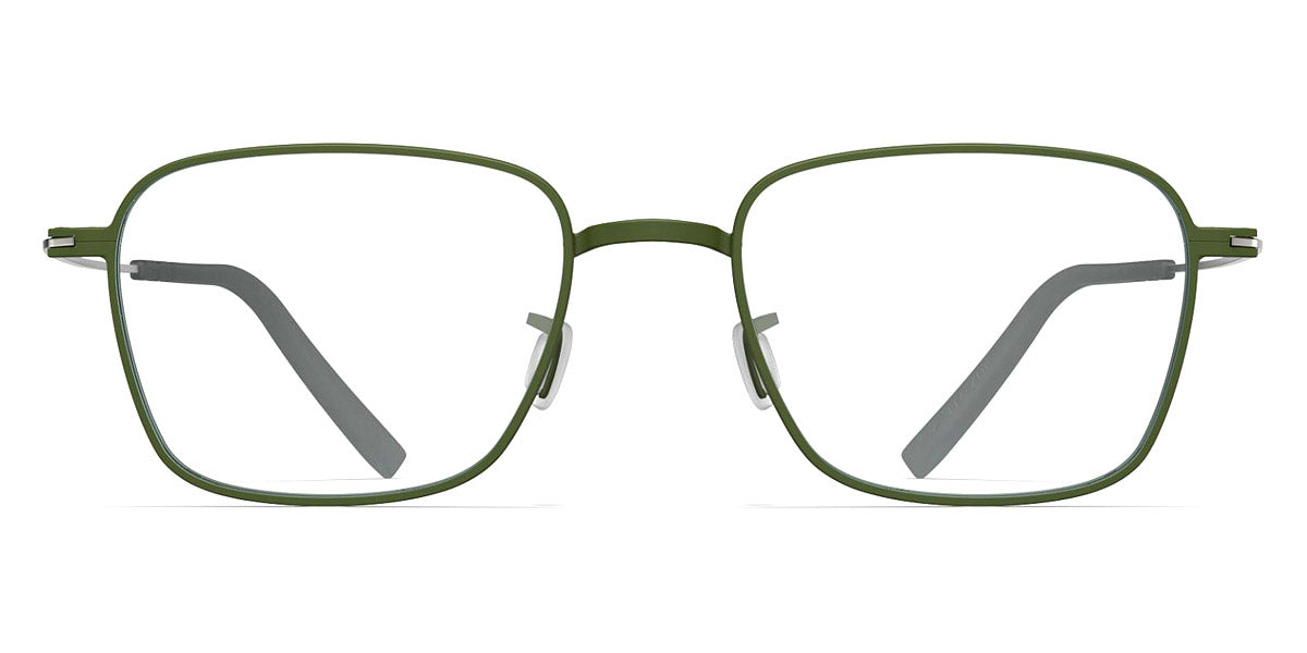 Blackfin® YOSEMITE BLF YOSEMITE 1581 51 - Army Dark Green / Brushed Silver Eyeglasses