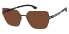 Ic! Berlin® Yuma ICB Yuma gla00000000000000308 61 - Gun-Metal Sunglasses