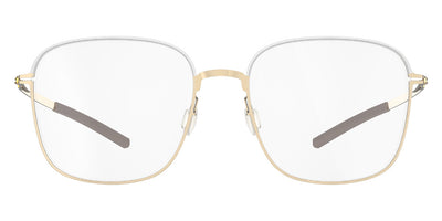 Ic! Berlin® YURI ICB YURI RSGLDWHTBRW 57 - Rose Gold-White Brow Eyeglasses