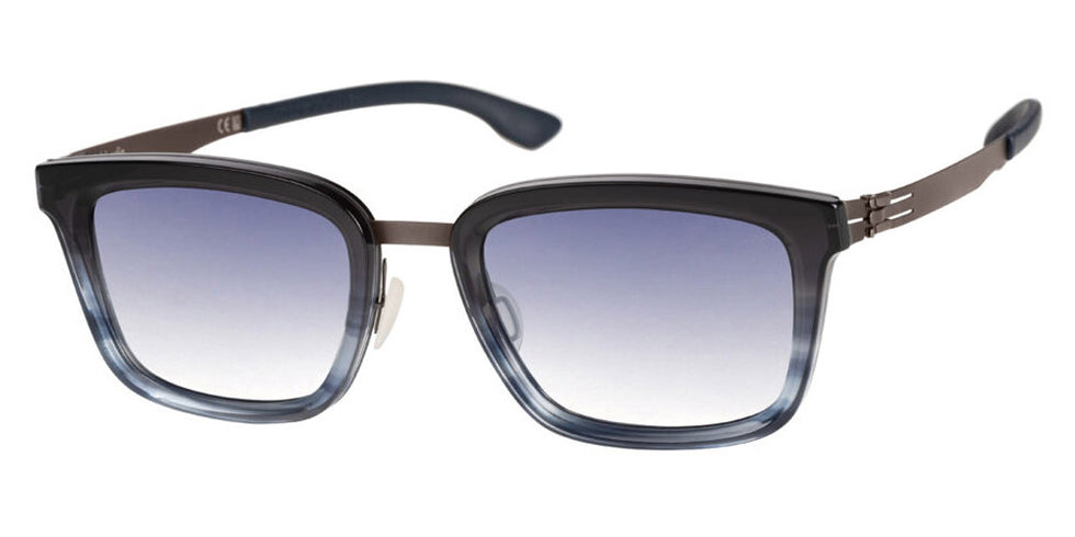Ic! Berlin® Yutaka ICB Yutaka gla00000000000000348 57 - Graphite-Deep-Ocean Sunglasses