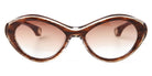 Blake Kuwahara® ZAHA SUN BLK ZAHA SUN CHESTNUT 53 - CHESTNUT Sunglasses