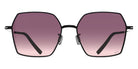 Blackfin® ZUMA BLF Zuma Sun 1758 54 - Blackfin Black/Shiny Silver Sunglasses