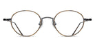 Matsuda® 10189H MTD 10189H Antique Gold 44 - Antique Gold Eyeglasses