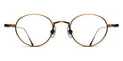 Matsuda® 10189H MTD 10189H Brushed Gold 44 - Brushed Gold Eyeglasses