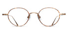 Matsuda® 10189H MTD 10189H Matte Rose Gold 44 - Matte Rose Gold Eyeglasses