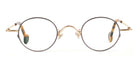 L.A.Eyeworks® BODHI 2  LA BODHI 2 544421 41 - Brown Satin with Shiny Gold Eyeglasses