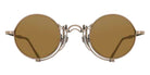 Matsuda® 10601H MTD 10601H Antique Gold/Cafe Brown 45 - Antique Gold / Cafe Brown Sunglasses