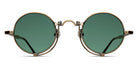Matsuda® 10601H MTD 10601H Shiny Antique Gold/Sage Green 45 - Shiny Antique Gold / Sage Green Sunglasses