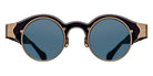 Matsuda® 10605H MTD 10605H Matte Gold/Blue Grey 43 - Matte Gold / Blue Grey Sunglasses