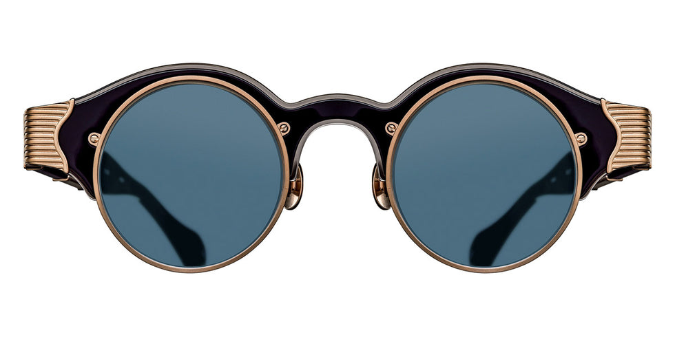 Matsuda® 10605H MTD 10605H Matte Gold/Blue Grey 43 - Matte Gold / Blue Grey Sunglasses