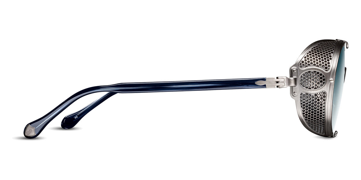 Matsuda® 10610H MTD 10610H Antique Silver/Blue Gradient 51 - Antique Silver / Blue Gradient Sunglasses