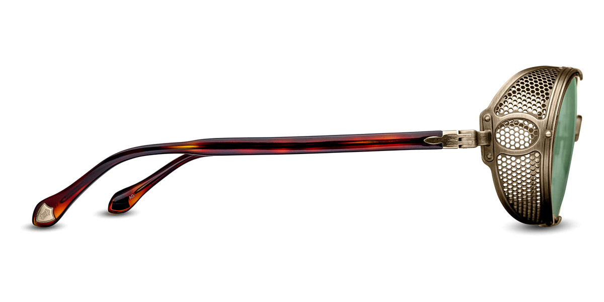 Matsuda® 10610H MTD 10610H Antique Gold/G-15 51 - Antique Gold / G-15 Sunglasses