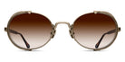 Matsuda® 10610H MTD 10610H Antique Gold/Brown Gradient 51 - Antique Gold / Brown Gradient Sunglasses
