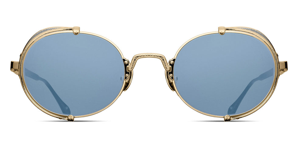 Matsuda® 10610H MTD 10610H Brushed Gold/Cobalt Blue 51 - Brushed Gold / Cobalt Blue Sunglasses