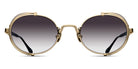 Matsuda® 10610H MTD 10610H Brushed Gold/Grey Gradient 51 - Brushed Gold / Grey Gradient Sunglasses