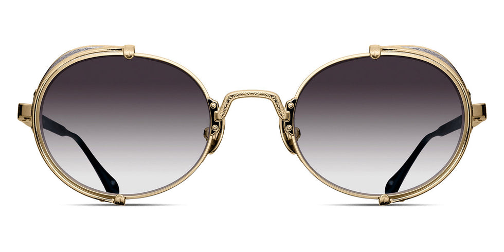 Matsuda® 10610H MTD 10610H Brushed Gold/Grey Gradient 51 - Brushed Gold / Grey Gradient Sunglasses