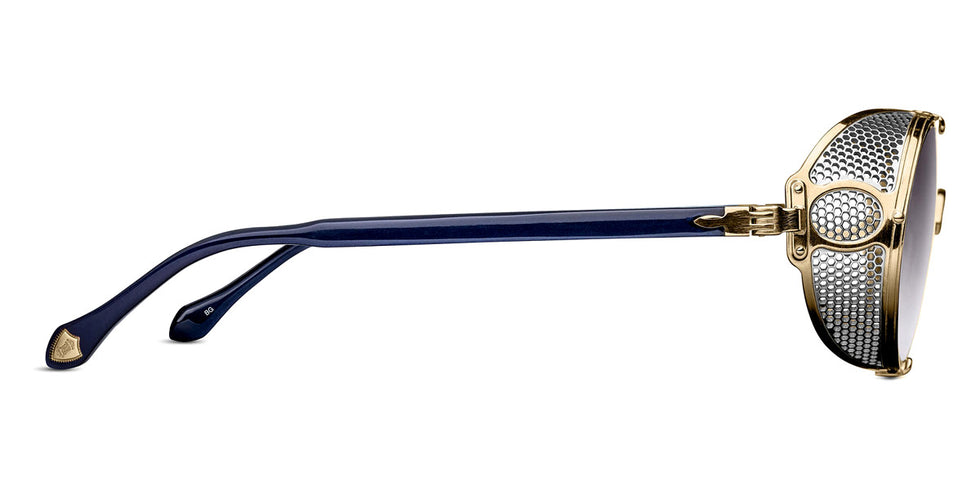 Matsuda® 10610H MTD 10610H Brushed Gold/Grey Gradient 51 - Brushed Gold / Grey Gradient Sunglasses