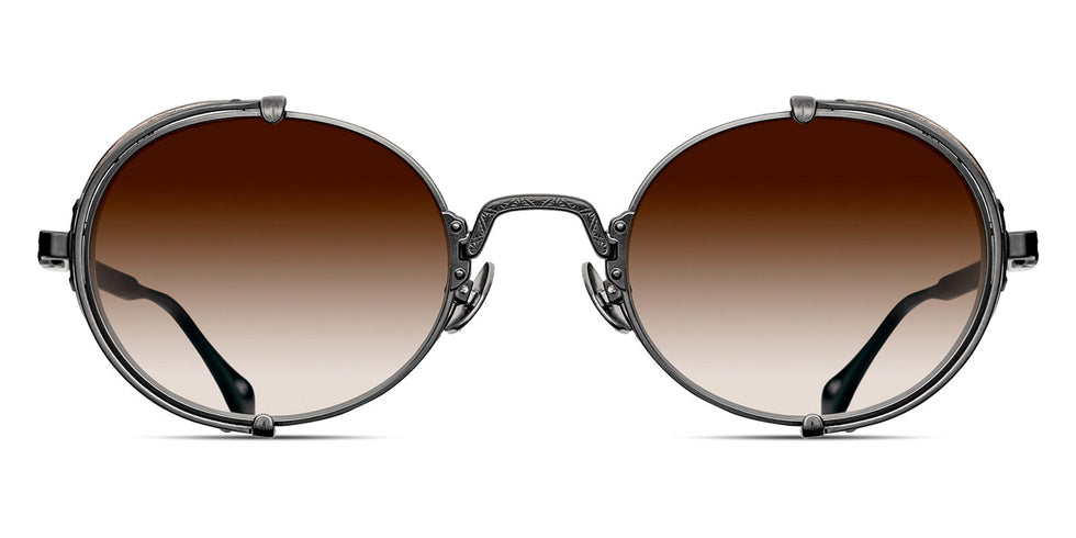 Matsuda® 10610H MTD 10610H Matte Black/Brown Gradient 51 - Matte Black / Brown Gradient Sunglasses