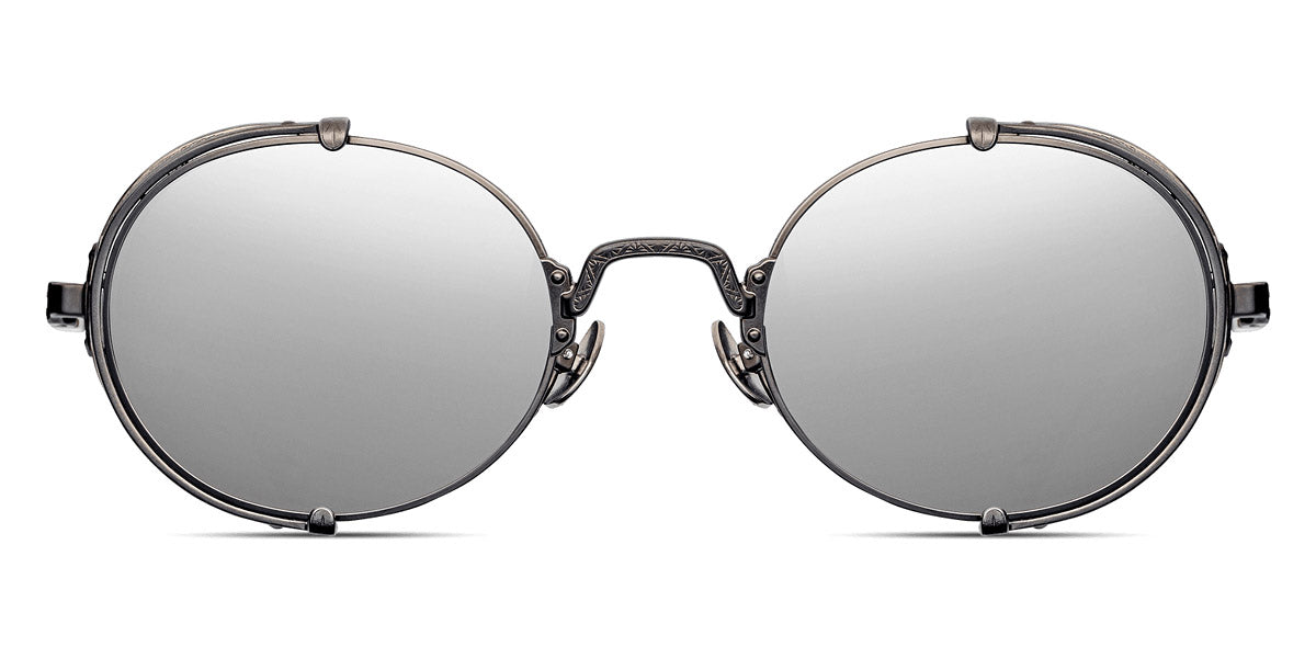 Matsuda® 10610H MTD 10610H Matte Black/Silver Mirror 51 - Matte Black / Silver Mirror Sunglasses